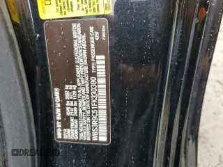 2015 BMW M4 with VIN WBS3R9C51FK330380, listed as a Copart auction lot 71764224 with 126,040 mi miles and Salvage Title. Bid and sale history available at carsss.com. Image 14.