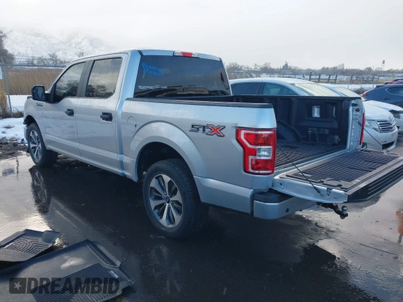 2019 Ford F-150 XL with VIN 1FTEW1C54KFD48711, listed as a IAAI auction lot 41601800 with 94,295 mi miles and . Bid and sale history available at carsss.com. Image 3.