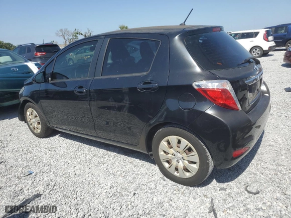 2013 Toyota Yaris L with VIN JTDKTUD39DD555569, listed as a Copart auction lot 52675465 with 118,711 mi miles and Salvage Title. Bid and sale history available at carsss.com. Image 2.
