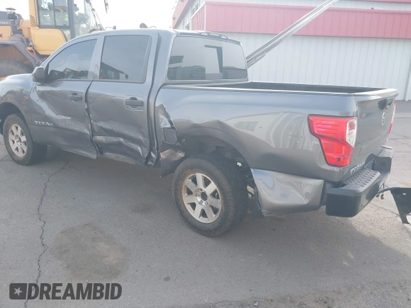 2021 Nissan Titan SV with VIN 1N6AA1EE6MN534413, listed as a IAAI auction lot 41778376 with 47,794 mi miles. Bid and sale history available at carsss.com. Image 3.