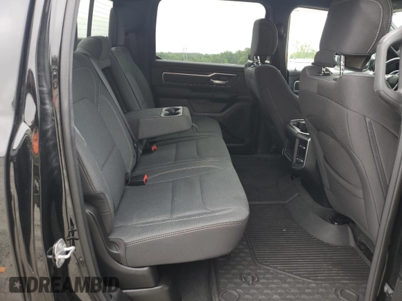 2022 Ram 1500 Big Horn with VIN 1C6SRFFT5NN448240, listed as a Copart auction lot 58556525 with 45,591 mi miles and Salvage title. Bid and sale history available at DreamBid. Image 10.