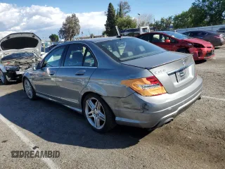 2012 Mercedes-Benz C 350 Sport with VIN WDDGF5HB0CR208286, listed as a Copart auction lot 48411595 with 90,404 mi miles and Clean Title. Bid and sale history available at DreamBid. Image 2.