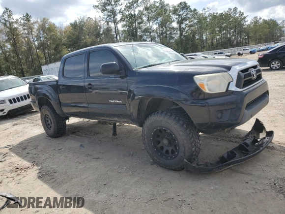 2015 Toyota Tacoma PreRunner with VIN 5TFJX4GN0FX046100, listed as a Copart auction lot 48873615 with 148,087 mi miles and Salvage title. Bid and sale history available at DreamBid. Image 4.