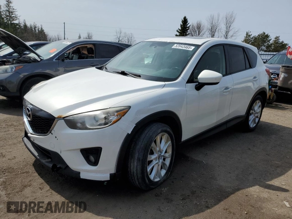 2014 Mazda CX-5 Grand Touring with VIN JM3KE4DY1E0361849, listed as a Copart auction lot 52043465 with 349,688 mi miles and Clean Title. Bid and sale history available at carsss.com. Image 1.