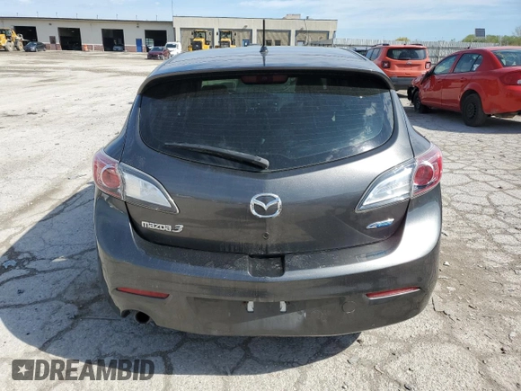 2012 Mazda 3 i Touring with VIN JM1BL1L78C1631544, listed as a Copart auction lot 55356665 with 170,518 mi miles and Clean Title. Bid and sale history available at DreamBid. Image 6.