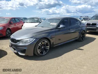 2016 BMW M3 with VIN WBS8M9C53G5D31473, listed as a Copart auction lot 50033425 with 88,302 mi miles and Salvage Title. Bid and sale history available at carsss.com. Image 1.