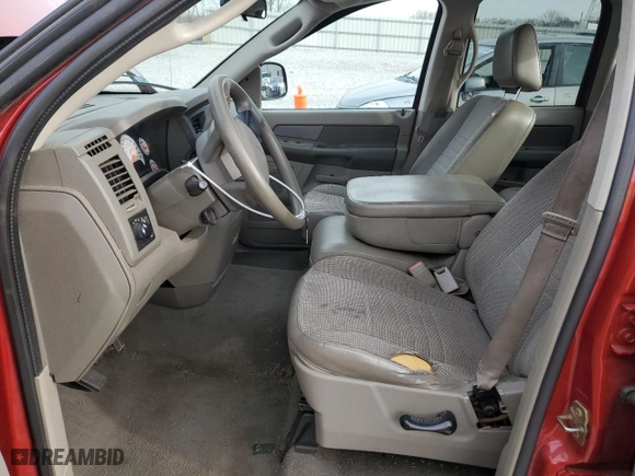 2007 Dodge Ram 1500 ST with VIN 1D7HA18K07J542317, listed as a Copart auction lot 80531224 with 134,416 mi miles and Clean Title. Bid and sale history available at carsss.com. Image 7.
