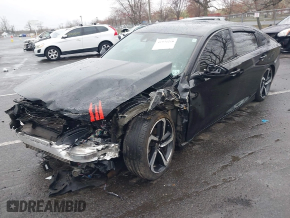 2021 Honda Accord Sport with VIN 1HGCV2F33MA002015, listed as a IAAI auction lot 41934218 with 38,687 mi miles and . Bid and sale history available at DreamBid. Image 16.
