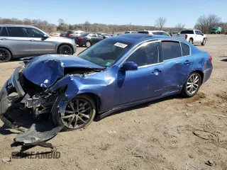 2007 Infiniti G35 Sedan Journey with VIN JNKBV61E77M719853, listed as a Copart auction lot 50568925 with 212,077 mi miles and Salvage Title. Bid and sale history available at carsss.com. Image 1.