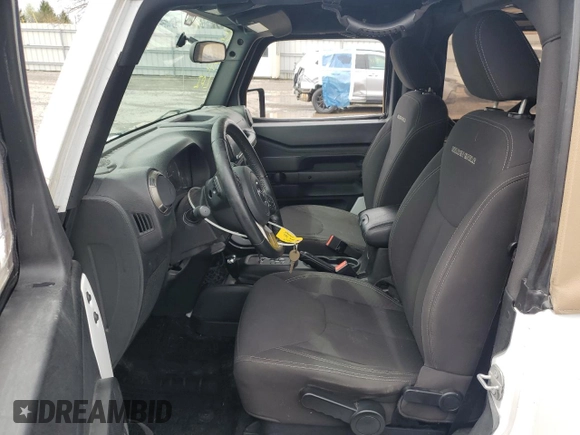 2018 Jeep Wrangler Sport S with VIN 1C4GJWAG0JL913125, listed as a Copart auction lot 55493925 with 63,882 mi miles and Salvage Title. Bid and sale history available at carsss.com. Image 7.