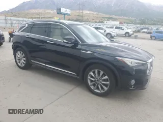 2019 Infiniti QX50 Essential z VIN 3PCAJ5M13KF122020, wystawiony jako Copart lot #57362995 z przebiegiem 106 361 mil mil oraz Szkoda całkowita • Salvage title. Historia ofert i sprzedaży dostępna na DreamBid. Obrazek 4.