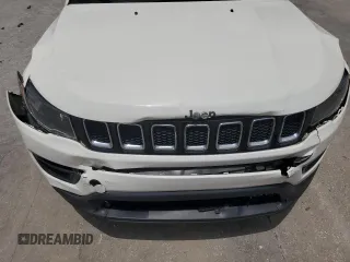2018 Jeep Compass Sport with VIN 3C4NJCAB1JT461958, listed as a Copart auction lot 59567105 with 181,632 mi miles and Salvage title. Bid and sale history available at DreamBid. Image 12.