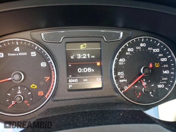 2016 Audi Q3 Prestige with VIN WA1FFCFS9GR007371, listed as a Copart auction lot 81291073 with 60,445 mi miles and . Bid and sale history available at DreamBid. Image 9.