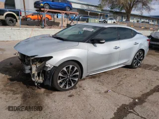 2017 Nissan Maxima SR z VIN 1N4AA6AP0HC444477, wystawiony jako Copart lot #53828165 z przebiegiem 118 947 mil mil oraz Szkoda całkowita • Salvage title. Historia ofert i sprzedaży dostępna na DreamBid. Obrazek 1.