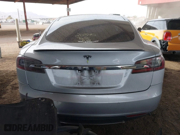 2014 Tesla Model S 60 with VIN 5YJSA1H17EFP35351, listed as a IAAI auction lot 41558434 with 151,002 mi miles and . Bid and sale history available at DreamBid. Image 17.