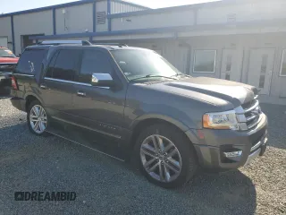 2017 Ford Expedition Platinum с VIN 1FMJU1MT6HEA27703, выставлен на аукционе Copart как лот 65897144 с пробегом 115 953 миль миль и Списание • Salvage title. История ставок и продаж доступна на DreamBid. Изображение 4.