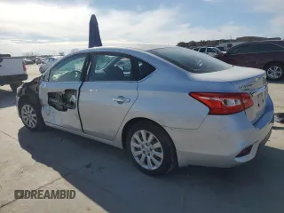 2017 Nissan Sentra S with VIN 3N1AB7AP5HY323905, listed as a Copart auction lot 89083675 with 84,580 mi miles and Salvage Title. Bid and sale history available at DreamBid. Image 2.