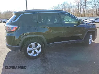 2020 Jeep Compass Latitude with VIN 3C4NJCBB9LT199009, listed as a Copart auction lot 43608995 with 77,107 mi miles and Clean Title. Bid and sale history available at carsss.com. Image 3.