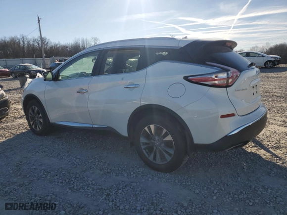 2015 Nissan Murano SV with VIN 5N1AZ2MH1FN282551, listed as a Copart auction lot 87389174 with 100,658 mi miles and Salvage Title. Bid and sale history available at carsss.com. Image 2.