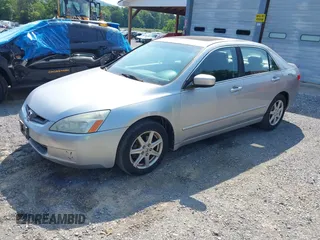2003 Honda Accord EX z VIN 1HGCM665X3A020103, wystawiony jako IAAI lot #42402959 z przebiegiem 184 751 mil mil oraz . Historia ofert i sprzedaży dostępna na DreamBid. Obrazek 2.