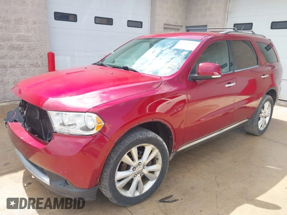 2013 Dodge Durango Crew with VIN 1C4RDHDG2DC658439, listed as a IAAI auction lot 42102406 with 178,251 mi miles. Bid and sale history available at carsss.com. Image 18.