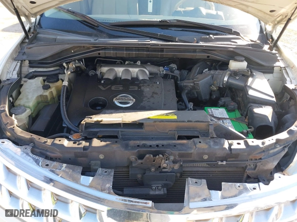 2007 Nissan Murano S with VIN JN8AZ08W97W631943, listed as a IAAI auction lot 41727275 with 252,599 mi miles. Bid and sale history available at carsss.com. Image 10.