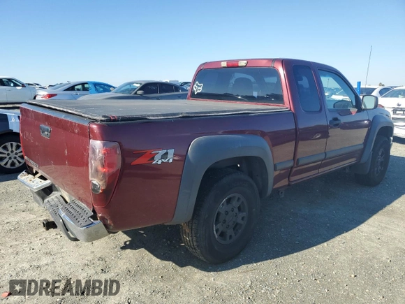 2007 Chevrolet Colorado Work Truck with VIN 1GCDT19E978184671, listed as a Copart auction lot 82769864 with 167,948 mi miles and Salvage Title. Bid and sale history available at carsss.com. Image 3.
