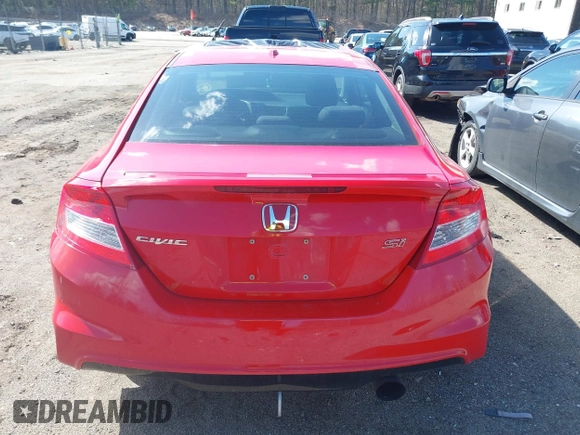 2012 Honda Civic Cpe Si with VIN 2HGFG4A50CH702019, listed as a IAAI auction lot 42060231 with 80,172 mi miles. Bid and sale history available at carsss.com. Image 16.