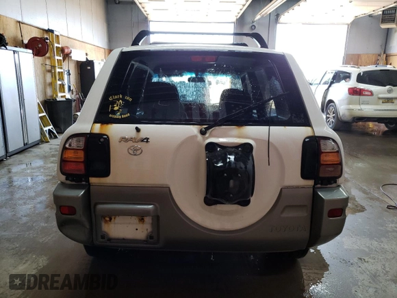 2000 Toyota RAV4 z VIN JT3GP10V5Y0049271, wystawiony jako Copart lot #56158045 z przebiegiem 188 900 mil mil oraz Czysty tytuł • Clean title. Historia ofert i sprzedaży dostępna na DreamBid. Obrazek 6.