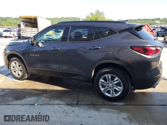 2022 Chevrolet Blazer LT with VIN 3GNKBCR45NS215410, listed as a Copart auction lot 57513545 with 19,542 mi miles and Salvage title. Bid and sale history available at DreamBid. Image 2.