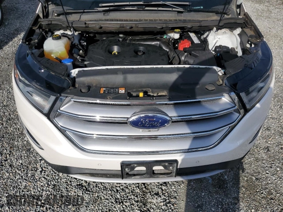 2017 Ford Edge Titanium with VIN 2FMPK4K96HBB57291, listed as a Copart auction lot 48518135 with 18,953 mi miles and Salvage Title. Bid and sale history available at carsss.com. Image 12.