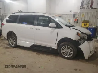 2013 Toyota Sienna XLE AAS with VIN 5TDYK3DC9DS388996, listed as a Copart auction lot 51067235 with 83,333 mi miles and Salvage Title. Bid and sale history available at carsss.com. Image 4.