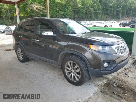 2011 Kia Sorento EX with VIN 5XYKU3A11BG134695, listed as a Copart auction lot 60104135 with 227,552 mi miles and Salvage title. Bid and sale history available at DreamBid. Image 4.