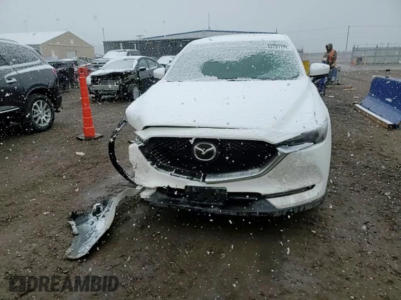 2018 Mazda CX-5 Grand Touring with VIN JM3KFBDM2J0405902, listed as a Copart auction lot 53731175 with 85,740 mi miles and Salvage Title. Bid and sale history available at DreamBid. Image 14.