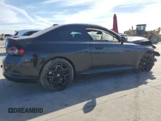 2025 BMW 2 Series M240i xDrive with VIN 3MW53CM03S8F00863, listed as a Copart auction lot 88156275 with 0 mi miles and Salvage Title. Bid and sale history available at carsss.com. Image 3.