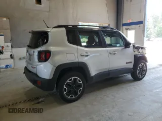 2016 Jeep Renegade Trailhawk with VIN ZACCJBCT3GPD16931, listed as a Copart auction lot 61857235 with 52,490 mi miles and Salvage title. Bid and sale history available at DreamBid. Image 3.