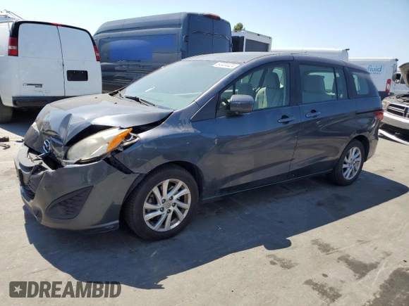 2012 Mazda 5 Sport with VIN JM1CW2BL0C0103969, listed as a Copart auction lot 64404424 with 133,398 mi miles and Salvage Title. Bid and sale history available at DreamBid. Image 1.
