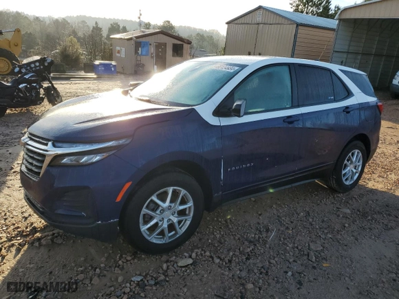 2022 Chevrolet Equinox LS with VIN 3GNAXSEV2NS174482, listed as a Copart auction lot 86124934 with 73,928 mi miles and Salvage Title. Bid and sale history available at carsss.com. Image 1.