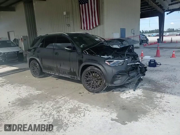 2024 Mercedes-Benz GLE 450 with VIN 4JGFB5KB8RB122828, listed as a Copart auction lot 84754404 with 9,329 mi miles and Salvage title. Bid and sale history available at DreamBid. Image 12.