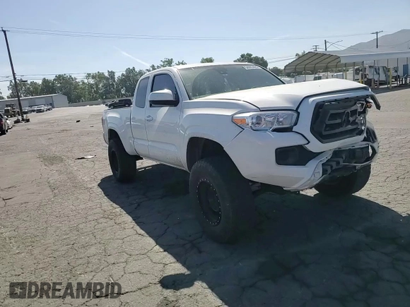 2021 Toyota Tacoma SR with VIN 3TYRX5GNXMT030793, listed as a Copart auction lot 58093425 with 122,039 mi miles and Salvage title. Bid and sale history available at DreamBid. Image 13.