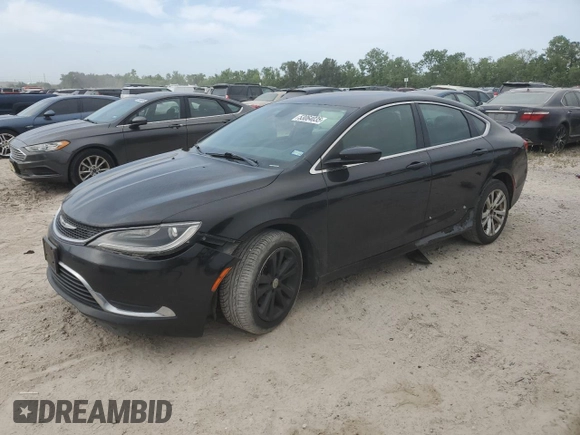 2015 Chrysler 200 Limited with VIN 1C3CCCABXFN746865, listed as a Copart auction lot 53064035 with 210,918 mi miles and Salvage Title. Bid and sale history available at DreamBid. Image 1.
