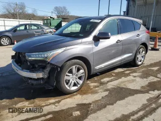 2020 Acura RDX w/Advance Pkg with VIN 5J8TC2H76LL000025, listed as a Copart auction lot 48022725 with 161,677 mi miles and Salvage Title. Bid and sale history available at carsss.com. Image 1.