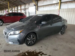 2020 Nissan Versa SV with VIN 3N1CN8EV5LL839301, listed as a Copart auction lot 50657555 with 84,392 mi miles and Salvage title. Bid and sale history available at DreamBid. Image 1.