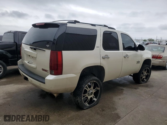 2010 GMC Yukon SLT with VIN 1GKUCCE01AR287921, listed as a Copart auction lot 50781775 with 202,301 mi miles and Salvage Title. Bid and sale history available at carsss.com. Image 3.