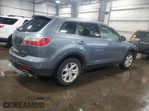2012 Mazda CX-9 Sport with VIN JM3TB3BA2C0348165, listed as a Copart auction lot 83717014 with 117,789 mi miles and Salvage Title. Bid and sale history available at carsss.com. Image 3.
