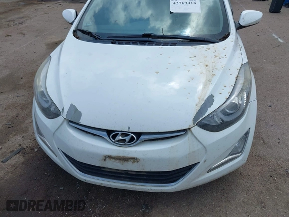 2015 Hyundai Elantra SE with VIN 5NPDH4AE1FH592015, listed as a IAAI auction lot 42769416 with 153,526 mi miles and . Bid and sale history available at DreamBid. Image 6.