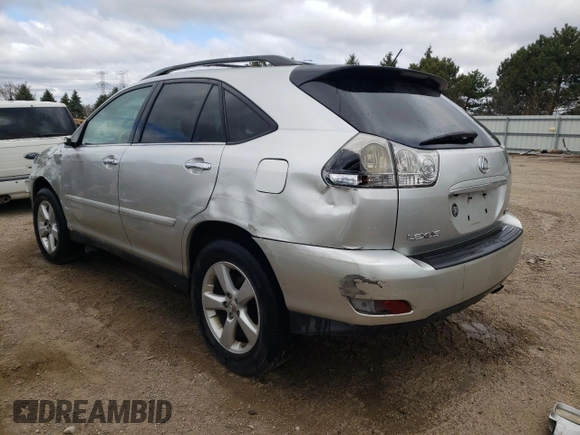 2008 Lexus RX with VIN 2T2HK31U58C053242, listed as a Copart auction lot 52767645 with 111,942 mi miles and Salvage Title. Bid and sale history available at carsss.com. Image 2.