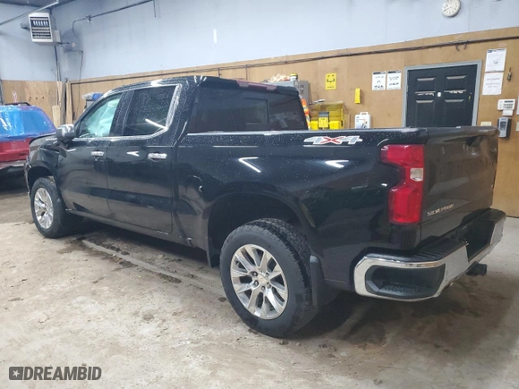 2019 Chevrolet Silverado 1500 LTZ with VIN 1GCUYGEL8KZ406032, listed as a Copart auction lot 80095884 with 42,223 mi miles and Non Repairable. Bid and sale history available at carsss.com. Image 2.