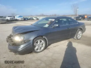 2003 Acura CL Type S with VIN 19UYA42693A014195, listed as a Copart auction lot 85753644 with 214,011 mi miles and Salvage Title. Bid and sale history available at carsss.com. Image 1.