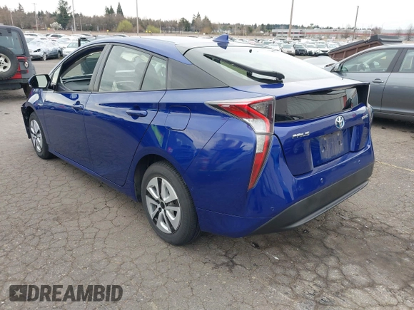 2018 Toyota Prius Two with VIN JTDKBRFU8J3067821, listed as a IAAI auction lot 41767013 with 82,285 mi miles and . Bid and sale history available at carsss.com. Image 3.